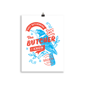 Butcher Bird - Print