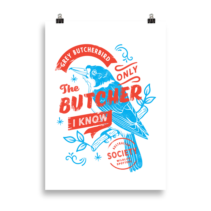 Butcher Bird - Print